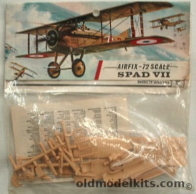 Airfix 1/72 Spad S.VII - Guynemer 1917, 129 plastic model kit